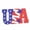 I, variant on dajkiuy 3Pcs 4th of July Wooden Star Signs Decorations, Patriotic Memorial Day Tiered Tray Decor, Red White and Blue Decoration for Home Office Table Shelf
