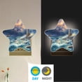 thumbnail image 4 of Star Shaped Energy Saving Night Light Living Room Night Light, Bedroom Night Light, Corridor Night Light, Study Night Light Lighthouse at Sea, 4 of 6