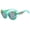 Green, variant on 2D Flat, Retro Cat-Eye Flower Power Glasses - Vintage Hinge & Decoration, Lightweight Flat Eyewear for Parties, Weddings, Casual Attire - Elegant Accessory (No Prescription Needed)