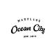 thumbnail image 3 of 1pc Maryland Ocean City Est. 1875 Graphic Print T-Shirt, Casual Crew Neck Short Sleeve Tee, Polyester Knit Fabric with Medium Stretch, All-Season Fashion Top for Women, 3 of 8
