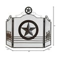 thumbnail image 3 of LONE STAR FIREPLACE SCREEN, 3 of 3