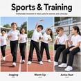 thumbnail image 7 of Boys Sweatpants Toddler 3 Pack Straight Leg Jogger Pants with Pockets kids Clothes 2T-16, 7 of 7