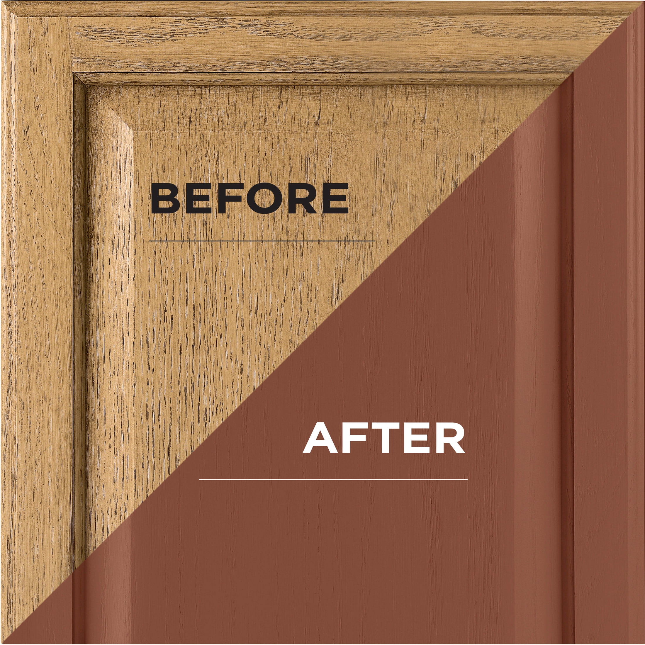 Rustic, Rust-Oleum Cabinet Transformations Satin Coating Kit-38039011T, Quart