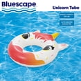 thumbnail image 5 of Bluescape White Unicorn Donut Inflatable Swim Tube Pool Float, for Kids, Age 9 & up, Unisex, 5 of 7