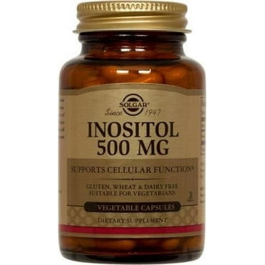 Solgar Inositol 500 mg - 100 Vegetable Capsules - Walmart.com