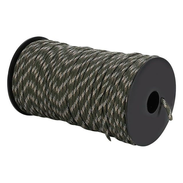 Cordon de Parachute, 100m Cordon de Survie de Sécurité pour Parachute Extérieur Design de Classe Mondiale