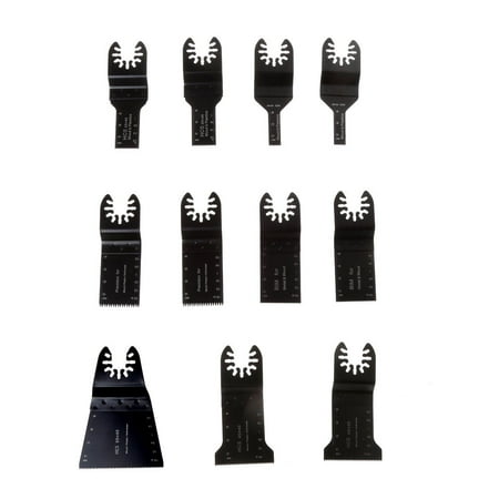 

11 Pcs Mixed Oscillating Multitool Saw Blades Set