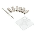 thumbnail image 4 of Drill Bit Guide Centering Punch, Self Centering Dowel Jig Kit Alloy Steel Wide Application Portable  For Woodworking, 4 of 8