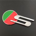 thumbnail image 1 of 3D Metal Emblem for Vehicle Rear Trunk Adhesive Black 3x7.3 Inches, 1 of 10
