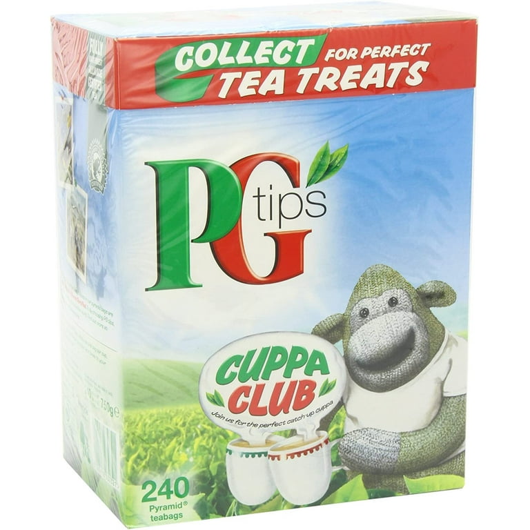 PG Tips One Cup Pyramid Tea Bags (Pack of 1, Total 440 Tea Bags)