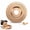 Flat, variant on Heavy Duty Wood Carving Disc Set, Tungsten Carbide Grinding Wheel for 4 & 4-1/2 Inch Angle Grinder, 3Pcs Flat/Curved/Beveled Profiles for Shaping, Sanding, Polishing & Carving
