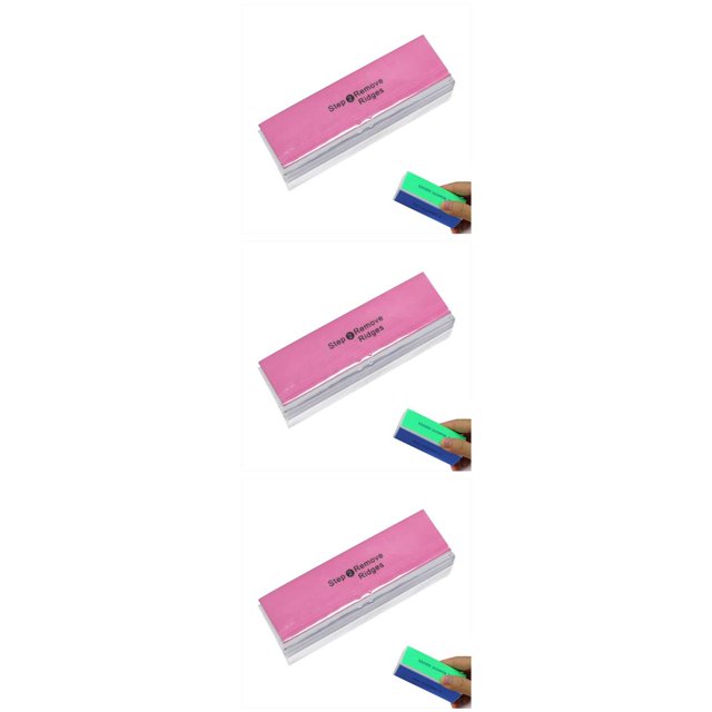Guardoinrt Polishing Tool 4 -Way Buffing File Art Safe Polish Block Accessory 3Set