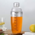 thumbnail image 3 of Supplies-Thickened Manual Hand Shaking Cocktail Shaker with Clear Scale Bar Bartender Tool, 3 of 7