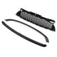 thumbnail image 3 of 3Pcs/Set Glossy Black Car Front Bumper Hood Molding Grille Surround Cover Trim Kits for Mini R55 R56 R57 R58 R59 S & JCW, 3 of 4