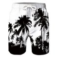 thumbnail image 1 of Pantalones cortos de verano para hombre, Shorts transpirables de gran tamaño, secado rápido, informales, hawaianos, con cordón, 2023 Fivean unisex, 1 of 2