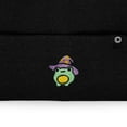 thumbnail image 2 of Dalix Sorcerer Frog Embroidered Beanie Hat Knit Cap Cold Weather Womens in Black, 2 of 4