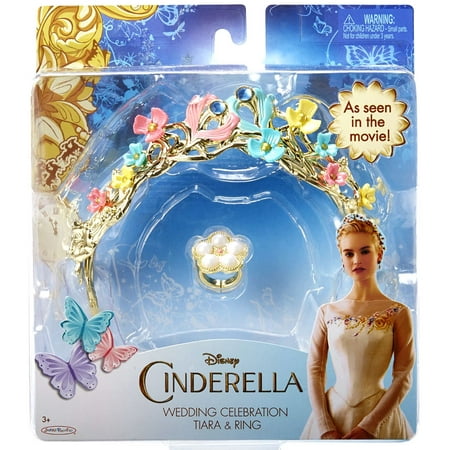 Disney Princess Cinderella 2015 Wedding Celebration Tiara & Ring