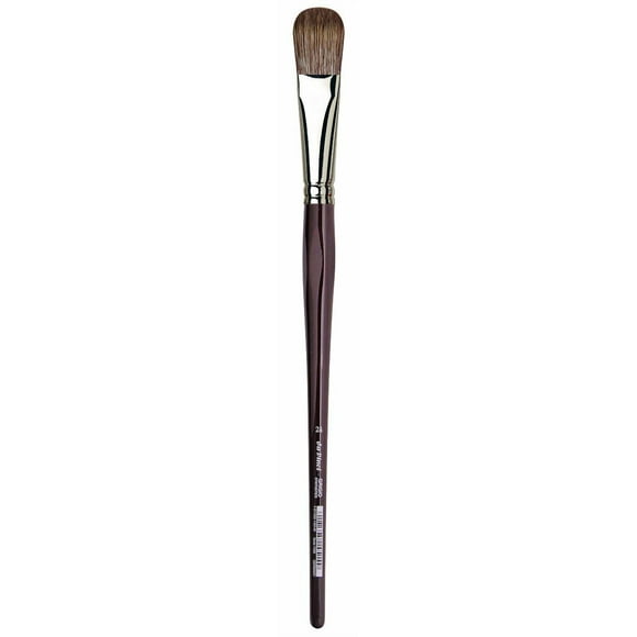 da Vinci Oil & Acrylic Series 7495 Grigio Paint Brush, Filbert Synthetic with Bordeaux Ergonomic Handle, Size 24