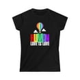 thumbnail image 3 of HUMAN LGBT Flag Gay Pride Month Transgender Rainbow Lesbian Shirts for Women, 3 of 8