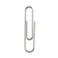 Pen+Gear No. 1 Size Smooth Paper Clips, Silver, 100 Count