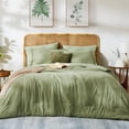 thumbnail image 3 of Juego de edredón WRENSONGE Queen Sage Green con 7 piezas, 3 of 7