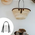 thumbnail image 4 of EeaseCA 2 Set Leather Handbag Handles Tote Bag Replacement Straps Bag Belts with Rivets, 4 of 7