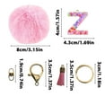thumbnail image 2 of Bwiyojiz Home Decor Christmas Decorations Hanging Ornaments Initial Letter Keychain, Gifts for Yourelf, 2 of 5