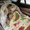 thumbnail image 2 of Snow Cake Gift Christmas (7) Throw Blanket for Stylish Warm Winter Cabin Ultra-Soft Micro Fleece Blanket, Premium Microfiber, Silky Soft, Plush, Warm and Lightweight for Couch, Sofa, Bed - 40"X30", 2 of 5
