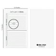 thumbnail image 2 of Inkdotpot Pack Of 2 Daily Planner List Undated Notepads, Memo Pad To-Do List Tear Off List Pad- Organizer- Scheduler- Organize Tasks (50 Sheets Each)-L6, 2 of 7