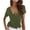 Green, variant on Womens T Shirts Fashion Women's Summer V Neck Leisure Short Sleeve Solid Tops clothes under $10.00