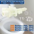 thumbnail image 3 of RV Toilet Water Valve Kit 385311641 - Compatible with 300, 301, 310 Models, 3 of 5