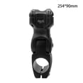thumbnail image 2 of Toystoory Aleación de aluminio Bike Fork Stem Extender Extensión Bicicleta Ciclismo Bike Stem Head Up Raiser Manillar Adapter Ciclismo 25.4*90MM, 2 of 6