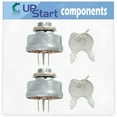thumbnail image 1 of 2-Pack STD365402 Ignition Switch Replacement for Craftsman 917255726 Lawn Tractor - Compatible with 725-0267 925-0267 Starter Key Switch, 1 of 4