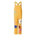 thumbnail image 3 of Munlar Jumpsuit Christmas Costume Women,Printing Cotton Hemp Long Trousers Pocket Overalls Casual Rompe Christmas Jumpsuit for Women, 3 of 8