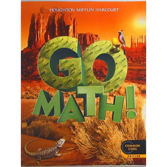Pre-Owned GO MATH! Grade 5 Common Core Edition Isbn 9780547587813 2012 Paperback