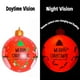 thumbnail image 3 of Bolas Inflables Decorativas Navideñas | Pvc Resistente a La Intemperie | 60 Cm de Diámetro | Artículos para Fiestas Navideñas | Diseño de Papá Noel | Juego de 1 Globo + 1 Lámpara, 3 of 6