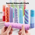 thumbnail image 2 of Jar Melo Rainbow WOW Sidewalk Chalk, 2 of 5