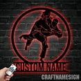 thumbnail image 2 of Craftnamesign Custom Judo Sport Metal Wall Art Led Light, Custom Martial Arts Sign, Judo Lover Gift, 2 of 5
