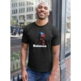 thumbnail image 2 of Balance Skull 3D Art T-shirt Men's -SmartPrintsInk Designs, 2 of 4