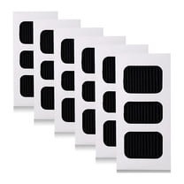 HIBIBUD 6 Packs Refrigerator Air Filter Replacement for Frigidaire Pure Air Ultra II,Pureair Ultra 2,Electrolux 242047805,5303918847,EAP12364179 Cleaner Set