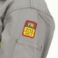 thumbnail image 7 of Flame Resistant FR Coverall - 88% C / 12% Nylon (Large, Light Grey), 7 of 7