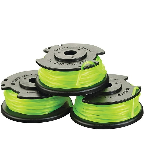 BCLONG 3 Pack Replacement Spool Line for Ryobi RAC143 36V Grass Trimmer