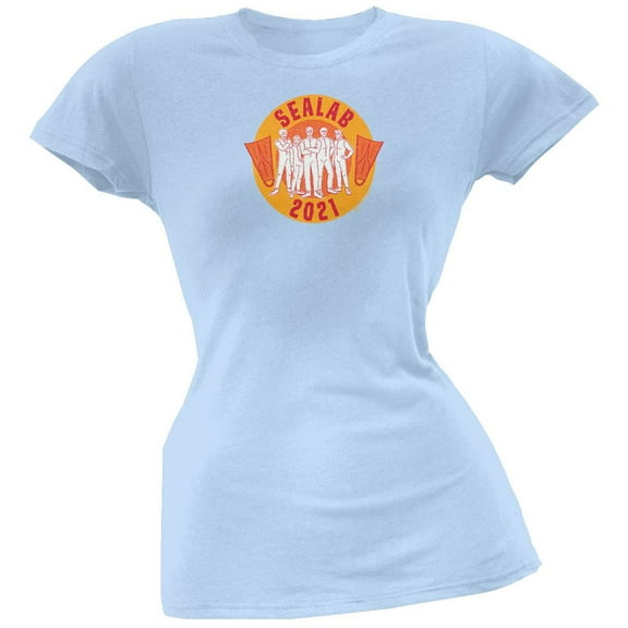 Sealab 2021 - Flippers Logo Ladies T-Shirt - Small