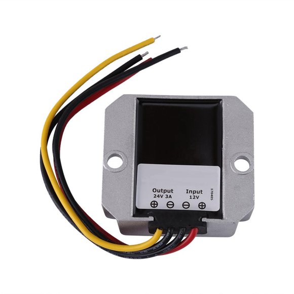 Módulo Elevador de Voltaje V BESTLIFE 12V a 24V 3A 72W para Motores Eléctricos, Altavoces y Pantalla