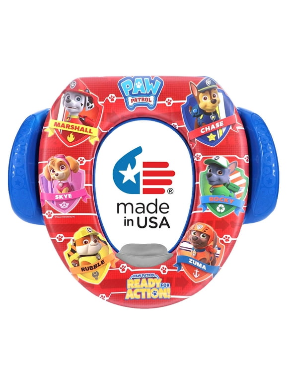 Nickelodeon PAW Patrol "Ready for Action" Soft Potty Seat with Potty Hook