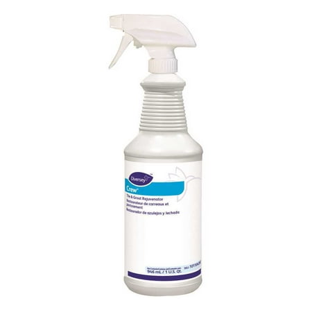 diversey crew tile and grout rejuvenator  32 oz spray bottle  12/carton