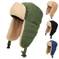 thumbnail image 3 of FAWUUDO Winter Waterproof Trapper Hat Women Men Faux Fur Hat Thermal Cap Skating Skiing Hunting Hat, 3 of 3