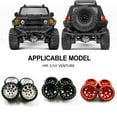 thumbnail image 1 of maskred Metal Wheel Rims For VENTURE Aluminum Alloy Crawler Shock-proof 8pcs RC Car Accessories Replacement Parts Silver, 1 of 6