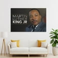 thumbnail image 4 of Martin Luther King Jr. Poster American Canvas Wall Art Prints Poster Gifts Photo Picture Painting Posters Room Decor Home Decorative 16x24inch(40x60cm), 4 of 6