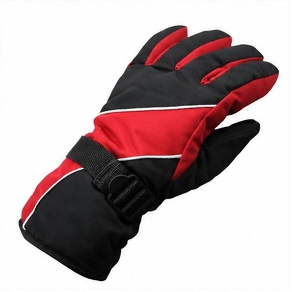 SKISUNO Ski Mittens Set - Insulated Snowboard Gloves for Winter Sports, Skiing, Snow Activities, and Outdoor Cold Weather